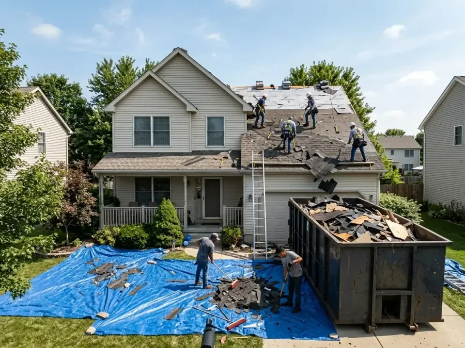 roof-replacement-debris-remova-004 — frequently asked questions, Cheapest Dumpster Rentals in Highland Heights, OH